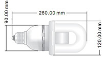 bulbo a induzione elettromagnetica Venus e27 - 50w