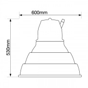 lampada a campana induzione elettromagnetica bell